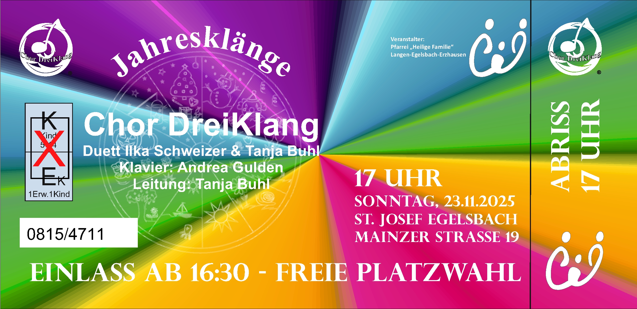 Konzertkarten ab sofort verfügbar